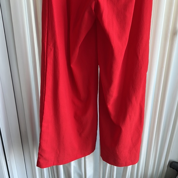 Room Service - size small/medium - red jumpsuit with bowtie back - Picture 4 of 5